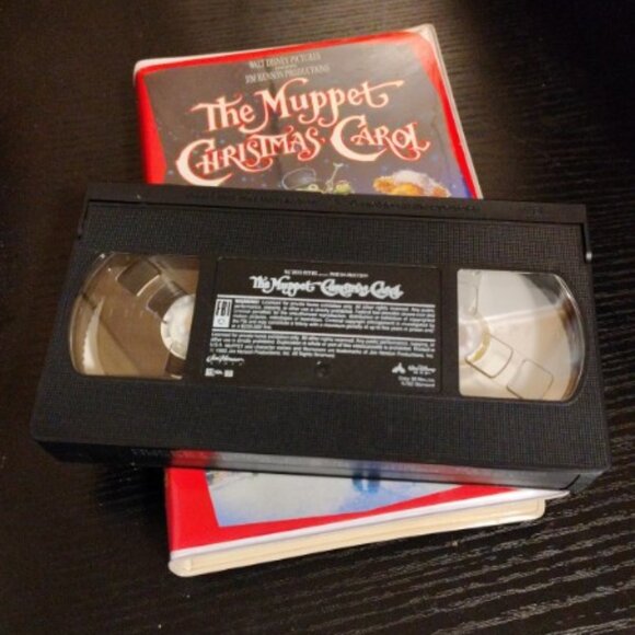 WALT DISNEY THE MUPPET CHRISTMAS CAROL VHS JIM HENSON - Picture 3 of 3